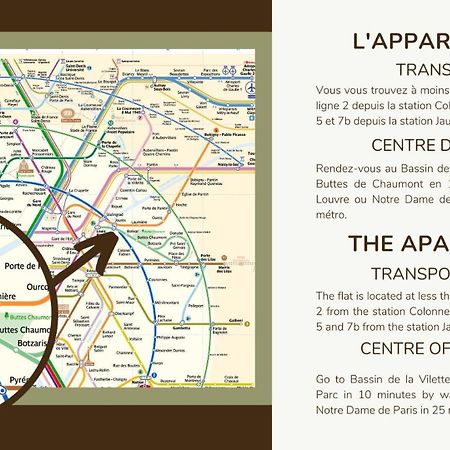 Independant Flat: Canal St Martin&Trains Stations! Paris Bagian luar foto